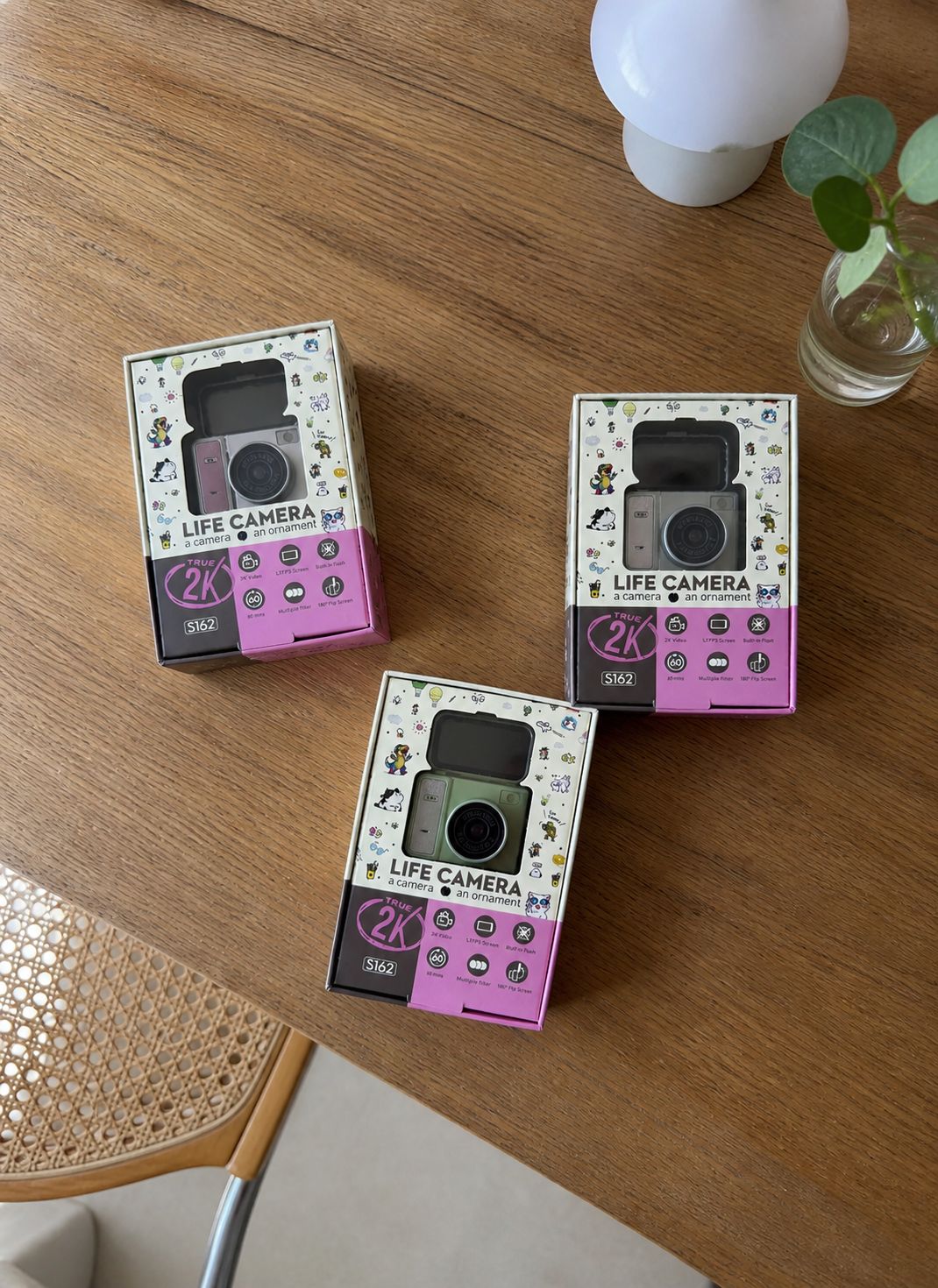 Mini Kamera Retro Nano Cam: 2K & 48MP