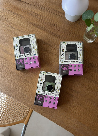 Mini Kamera Retro Nano Cam: 2K & 48MP
